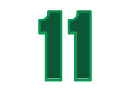 Marcus Armstrong's car number, #11