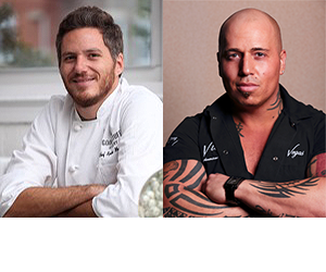 Spike Mendelsohn and Vic Vegas