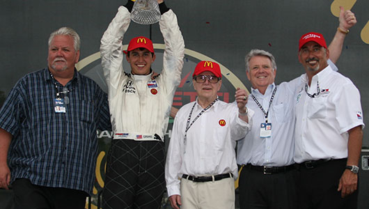 Graham Rahal wins St. Petersburg 2008