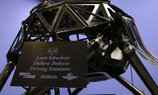 Louis Schwitzer Dallara Indycar Driving Simulator