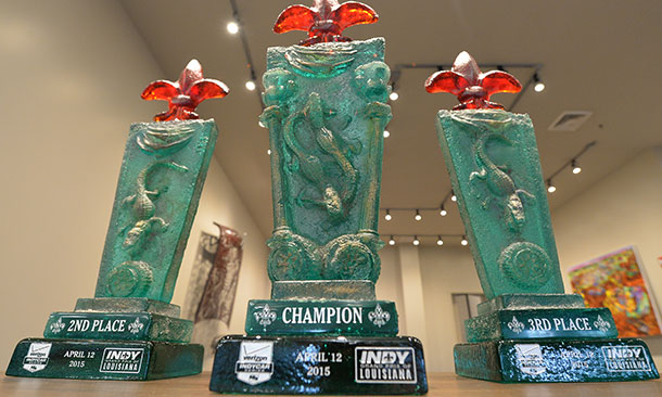 Indy Grand Prix of Louisiana Trophies
