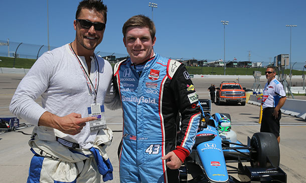 Chris Soules and Conor Daly