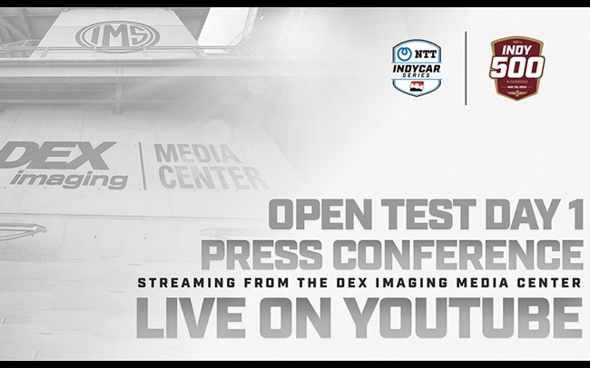 Live: Indy 500 Open Test Day 1 Post-Session Press Conference