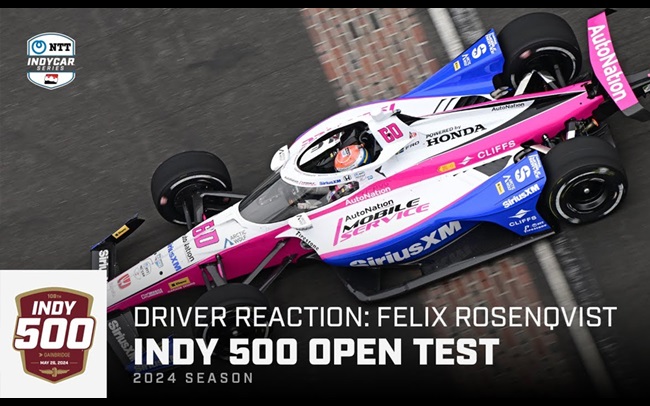 Driver Reaction: Felix Rosenqvist
