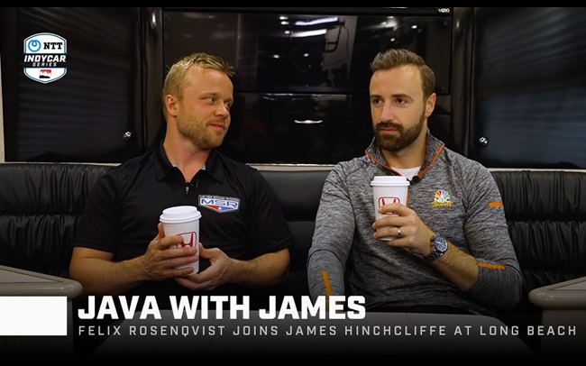 Java With James: Long Beach With Felix Rosenqvist