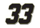 Christian Rasmussen's car number, #33