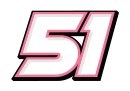 Katherine Legge's car number, #51