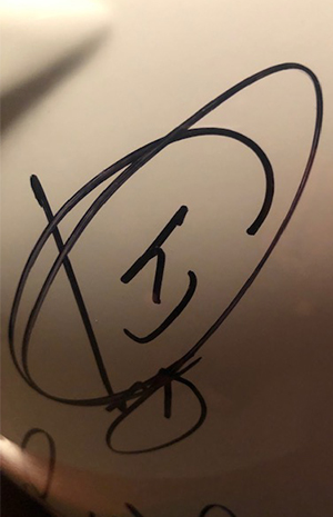 Kenny Brack signature