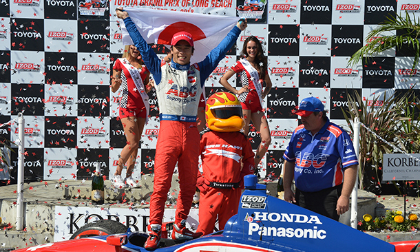 Takuma Sato wins the Toyota Grand Prix of Long Beach