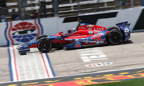 Andretti paces practice leading into qualifications