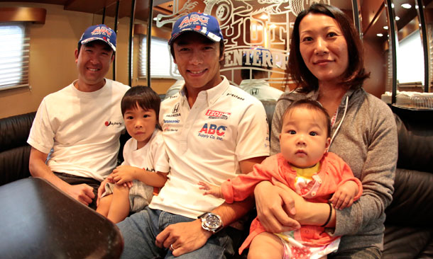 Next generation of Sato, IndyCar fans growing