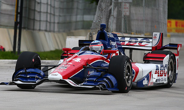 Official Results for Race 2 of the Chevrolet Dual in Detroit