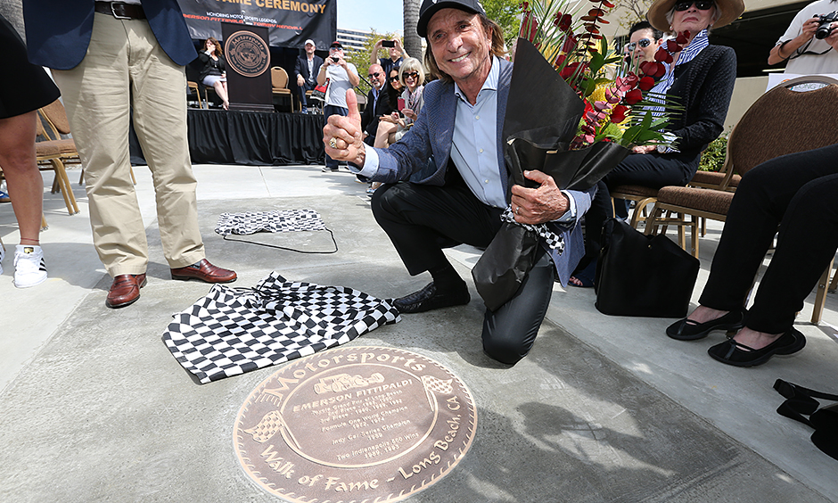 Notes: Fittipaldi inducted in Long Beach Motorsports Walk of Fame