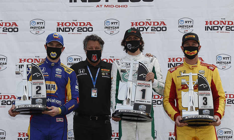 Andretti Autosport Exhales with Joy, Determination after Podium Sweep at Mid-Ohio