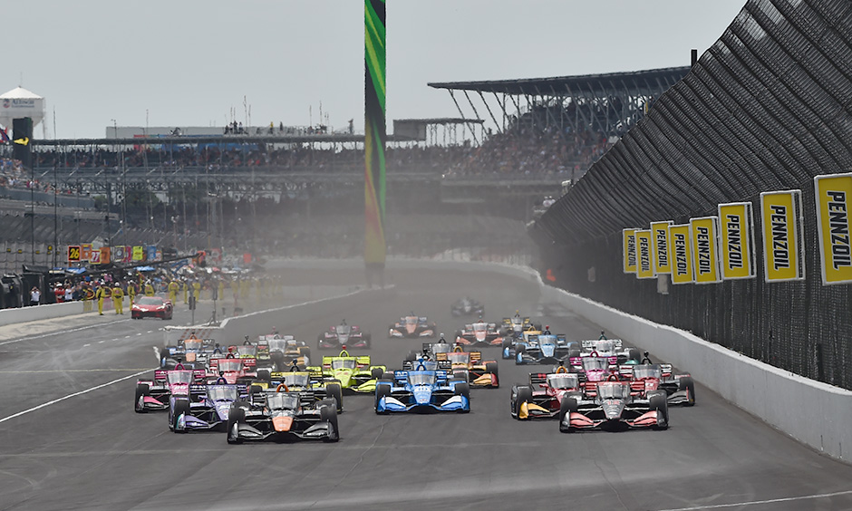 2021 IMS Road Course race start