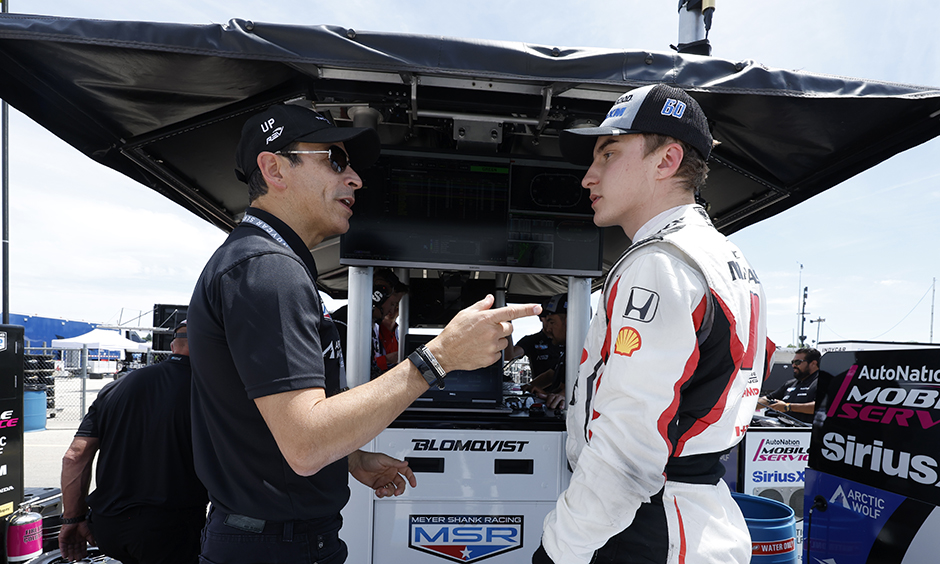 Helio Castroneves David Malukas