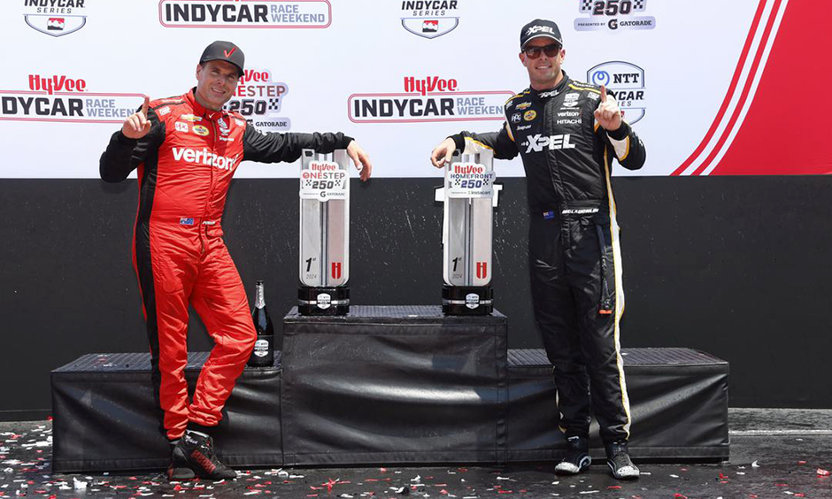 Will Power and Scott McLaughlin