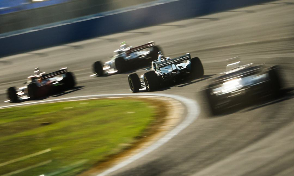 Oval racing at the Milwaukee Mile