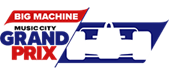 Logo for the 2024 Big Machine Music City Grand Prix