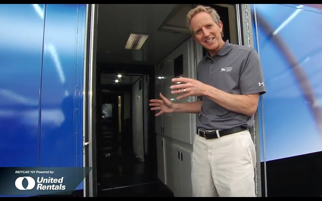INDYCAR 101 powered by United Rentals: Team transporters/mobile offices