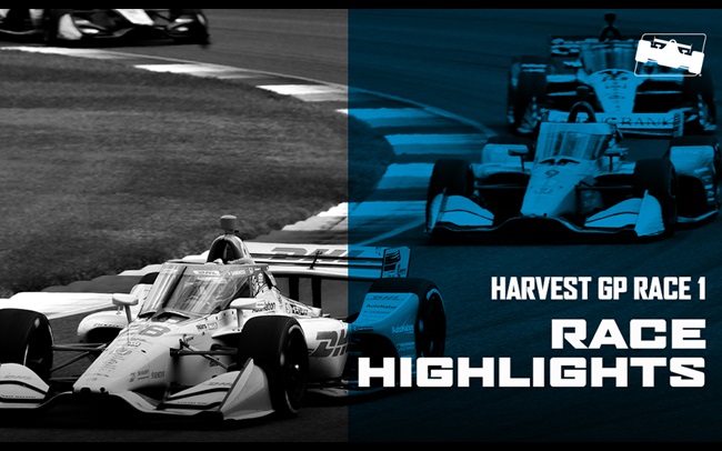 Highlights from Race 1 of the inaugural INDYCAR Harvest GP