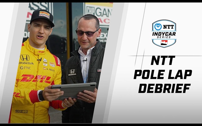 NTT Pole Lap Debrief: Alex Palou at Sonsio Grand Prix