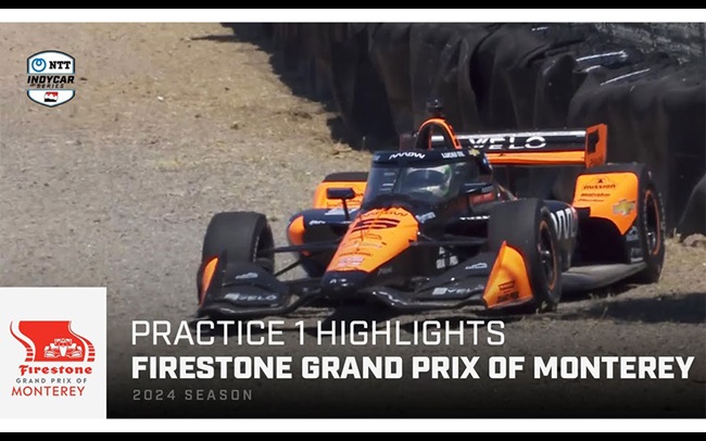 Practice 1 Highlights: Firestone Grand Prix of Monterey at Laguna Seca