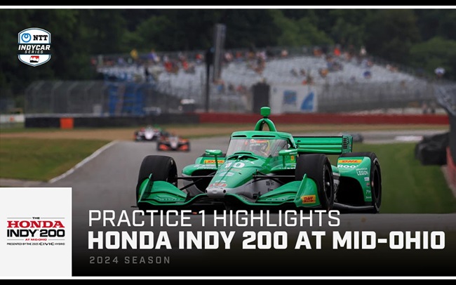 Practice 1 Highlights: Honda Indy 200 at Mid-Ohio