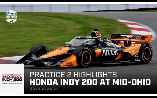 Practice 2 Highlights: Honda Indy 200 at Mid-Ohio