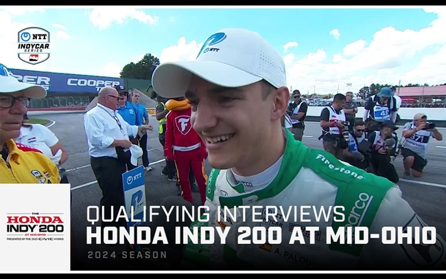 Drivers' Post-Qualifying Reaction at Mid-Ohio