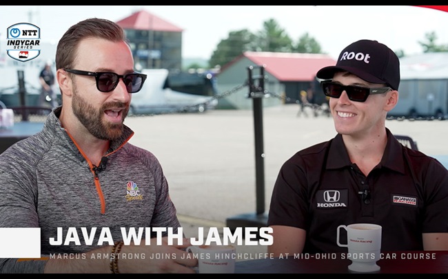 Java With James: Marcus Armstrong at Mid-Ohio