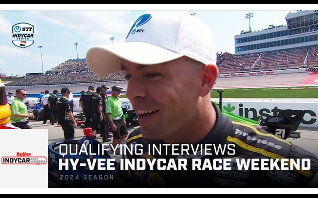 Drivers' Post-Qualifying Reaction: Hy-Vee INDYCAR Race Weekend