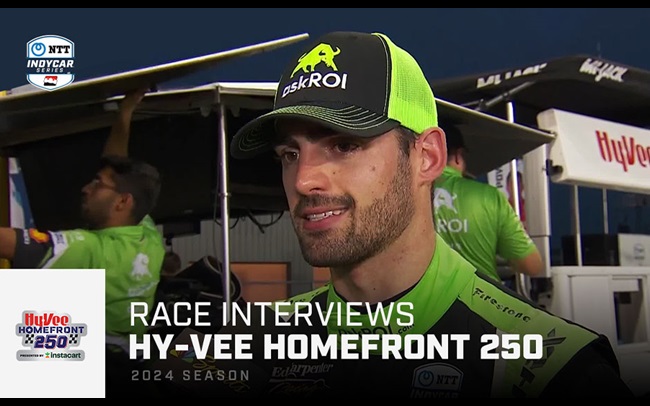 Race Interviews: Hy-Vee Homefront 250