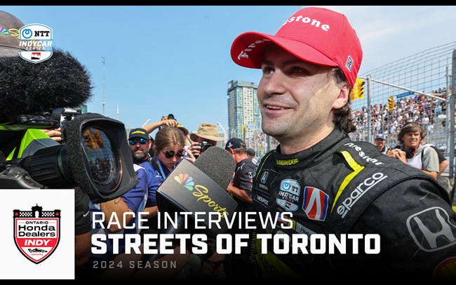 Drivers' Post-Race Reaction: Ontario Honda Dealers Indy Toronto