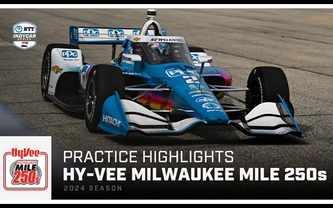 Practice Highlights: Hy-Vee Milwaukee Mile 250s