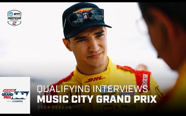 Driver Reaction from Qualifying for the 2024 Music City Grand Prix