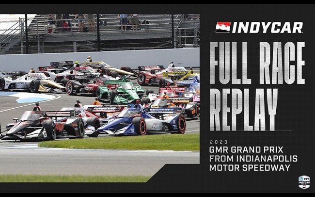 Full Race Replay: 2023 GMR Grand Prix from Indianapolis Motor Speedway Road Course