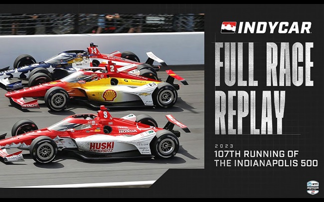 Full Race Replay: 2023 Indianapolis 500 from Indianapolis Motor Speedway