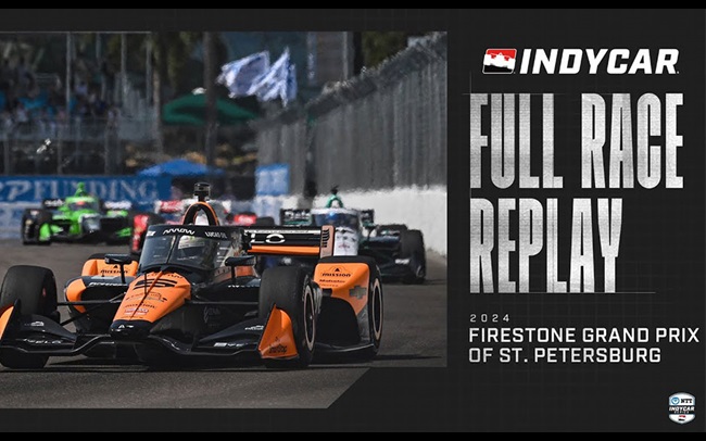 Full Race Replay: 2024 Firestone Grand Prix of St. Petersburg