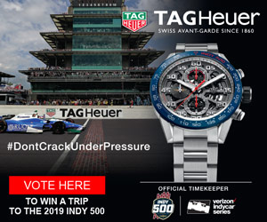 TAG Heuer Don't Crack Under Pressure